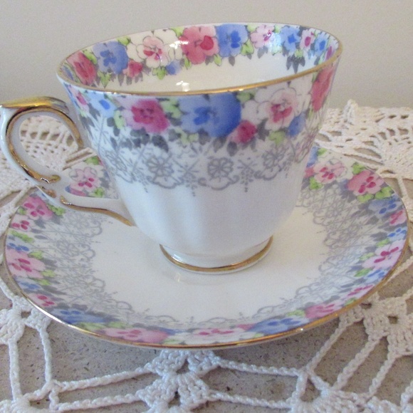 Crown Fine Bone China Other - Crown Fine Bone China Cup & Saucer